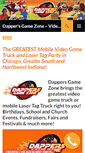Mobile Screenshot of dappersgamezone.com